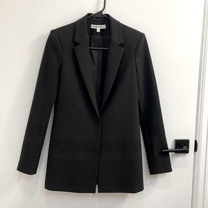 Elizabeth and James Laser Cut Blazer, Size 0